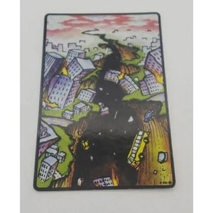 Vintage 90s Y2k 2000s Vending Machine Stickers Apocalypse Earthquake Disaster